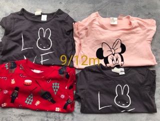 Áo thun dài tay bé gái H&M