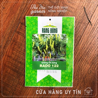 Hạt giống RẠNG ĐÔNG - Ớt sừng, Chỉ thiên, Ngũ sẵc, Xiêm rừng - 9 loại