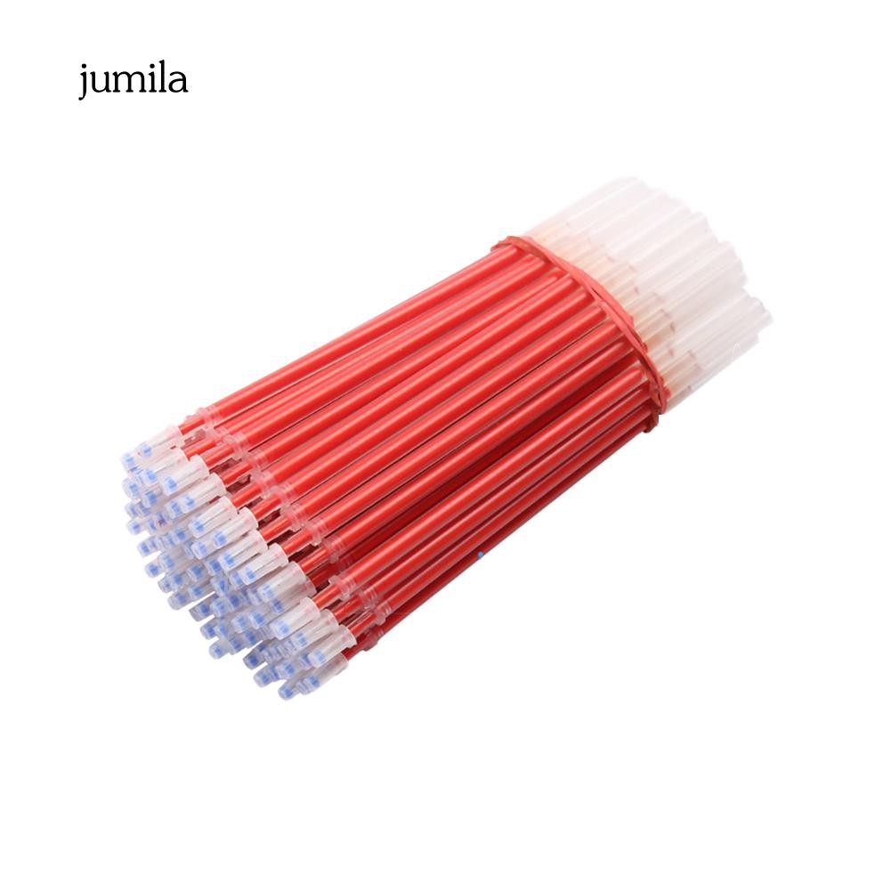 Bộ 100 ruột thay thế cho bút mực nước 0.5mm màu đỏ / xanh / đen
