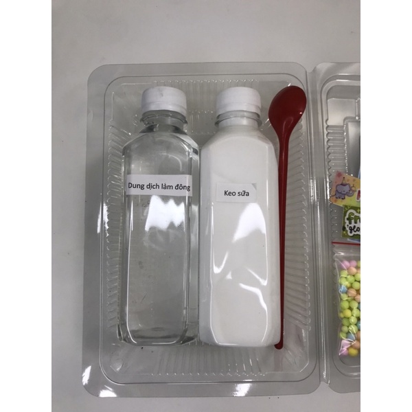 KIT LÀM SLIME đồ chơi slime chất nhờn ma quái