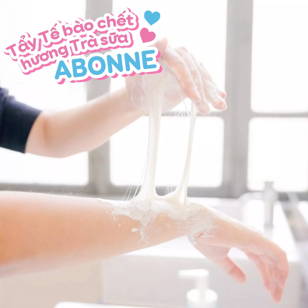 Tẩy Tế Bào Chết Làm Sáng Mịn Da Hương Trà Sữa A Bonne Beauty Cheesy Healthy Glow Thousand Milk Body Scrub