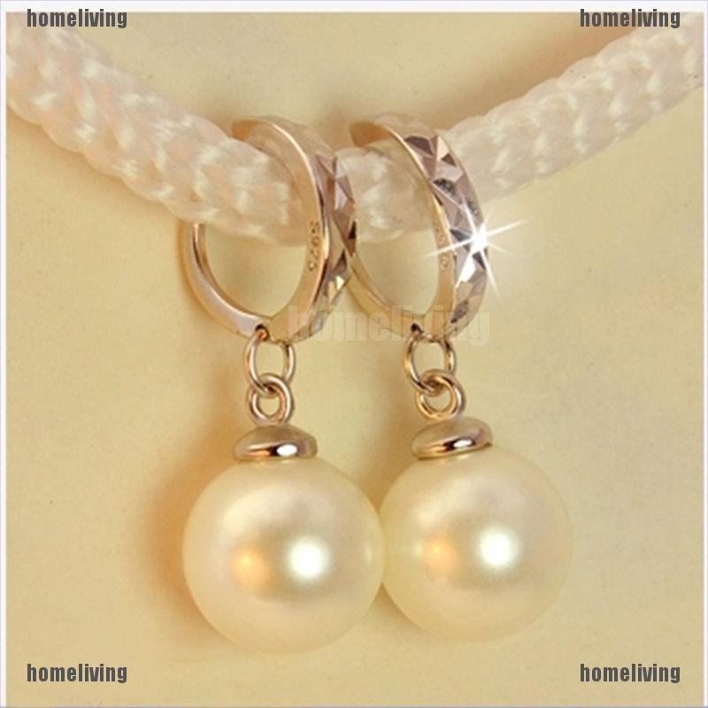 [homeliving] Bông Tai Nụ Mạ Bạc Nước Ngọt Tươi Mát