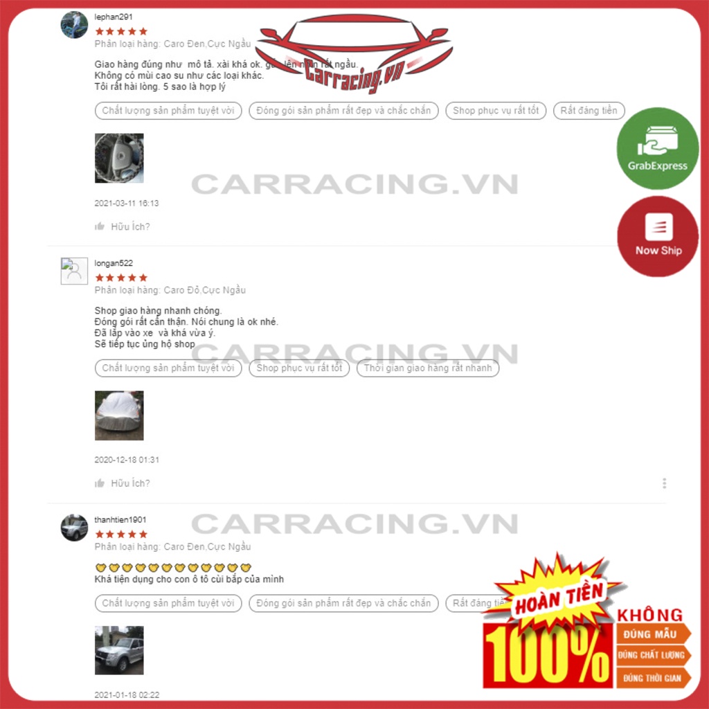 Bọc Vô Lăng Xe Ô Tô CARRACING BOC VO LANG Vân Carbon Cao Cấp Chống Trơn Chống Trượt - Phụ Kiện Đồ Chơi Ô TÔ - Xe Hơi | BigBuy360 - bigbuy360.vn