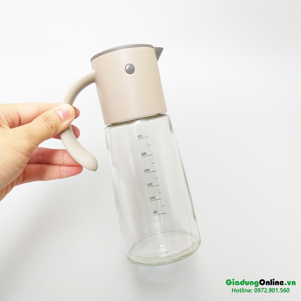 [Lock&Lock] Bình rót dầu Bird Oil Bottle LLG706 300ML nắp tự động,  có chia vạch | BigBuy360 - bigbuy360.vn