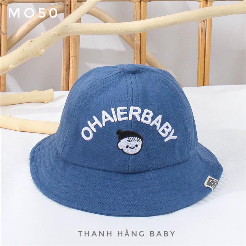 Mũ Cho Bé, Mũ Vành Trẻ Em Che Nắng Che Gió Cho Bé Thanh Hằng Baby 8 Tháng Đến 3 Tuổi