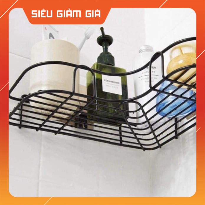 KỆ SẮT DÁN GÓC TƯỜNG GÓC VUÔNG CÁCH ĐIỆU [1 CÁI] | BigBuy360 - bigbuy360.vn