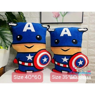 Gối ôm Babykid Siêu anh hùng người dơi-người nhện- người sắt- đội trưởng Mỹ