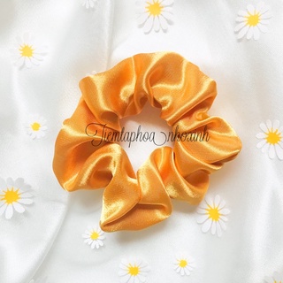 Buộc tóc vải - Scrunchies lụa hot trend