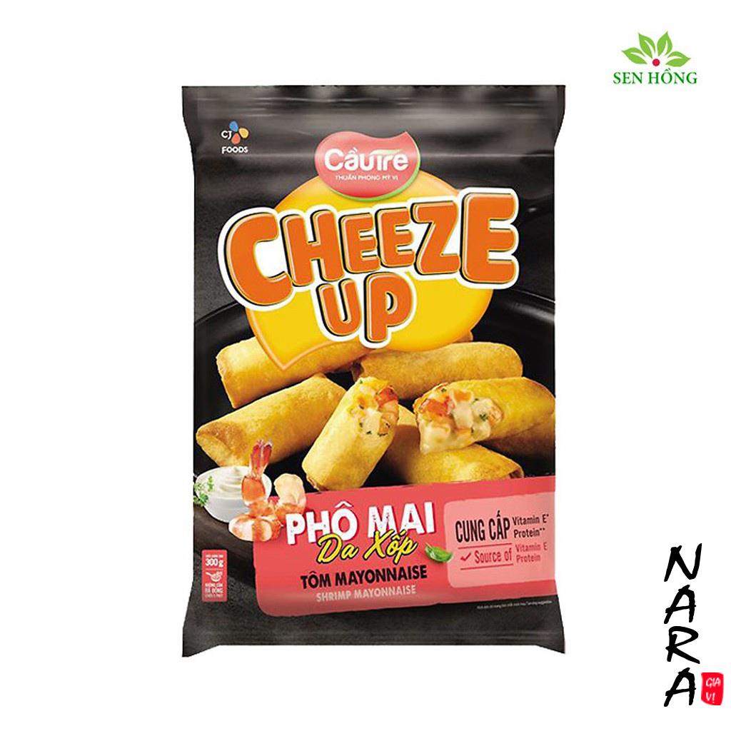 Chả Giò Da Xốp Phô Mai Tôm Mayonnaise Cầu Tre 300gr (hàng lạnh chỉ giao hỏa tốc HCM)
