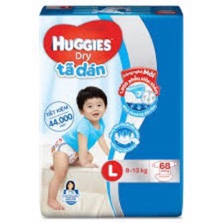Tã dán huggies m76/l68/xl 62