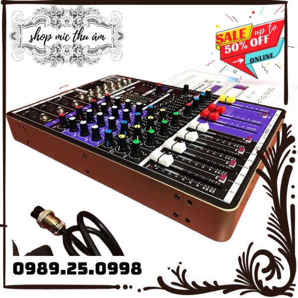 Mixer Yamaha, M4 USB Bluetooth,99 Hiệu Ứng ,Mixer M4 Là Bản Nâng Cấp