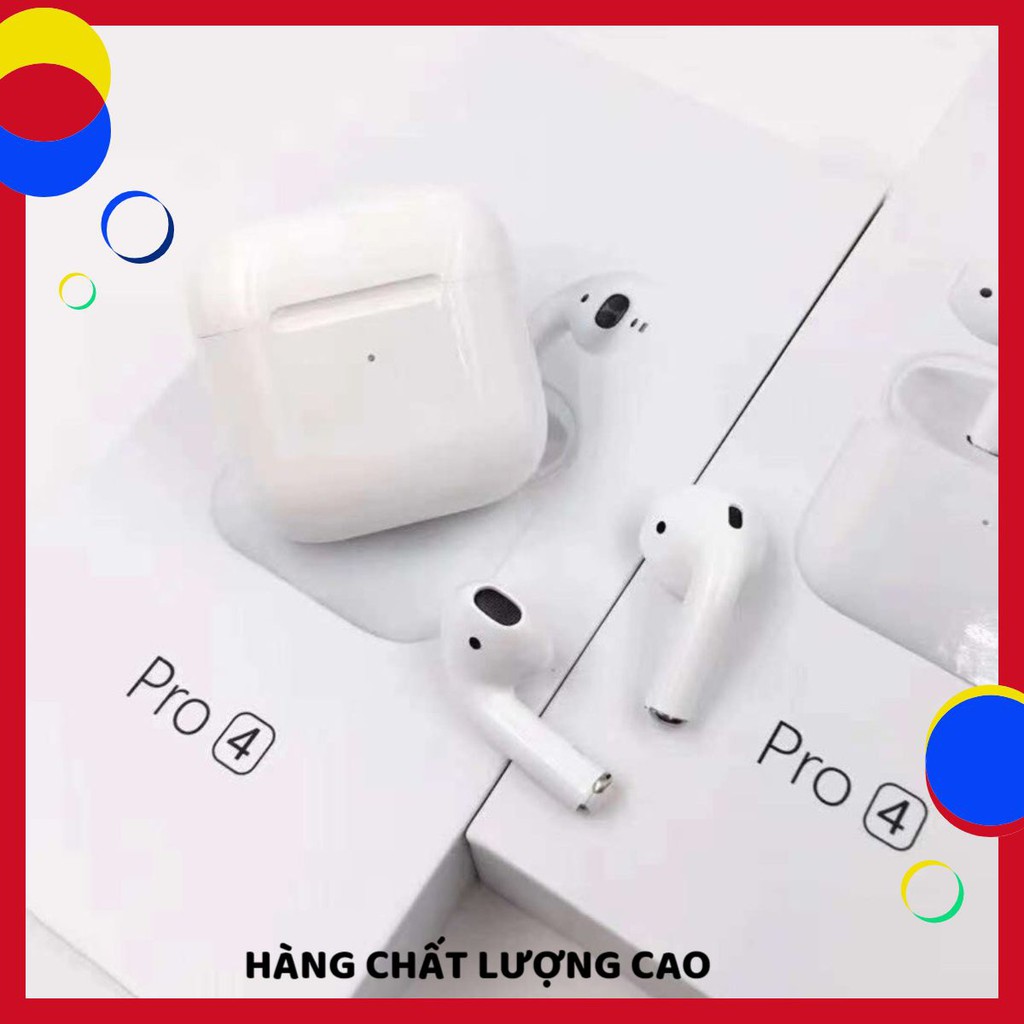 Tai nghe Bluetooth Không Dây Pro 4 Nhét Tai, Đẹp như Airpod Prokancer.shop01