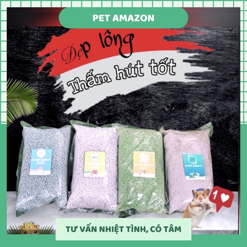 Cát san lót chuồng hamster 1kg