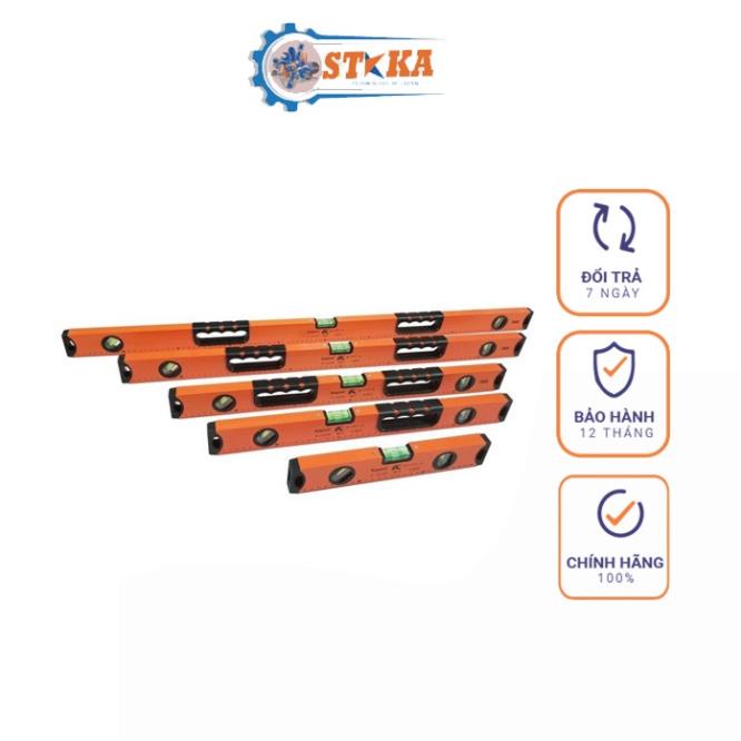 CÁC CỠ - Thước Thủy CAM - Livo Có Nam Châm Kapusi Nhật Bản Đủ Kích Thước 30cm, 40cm,  50cm, 60cm, 80cm, 1m