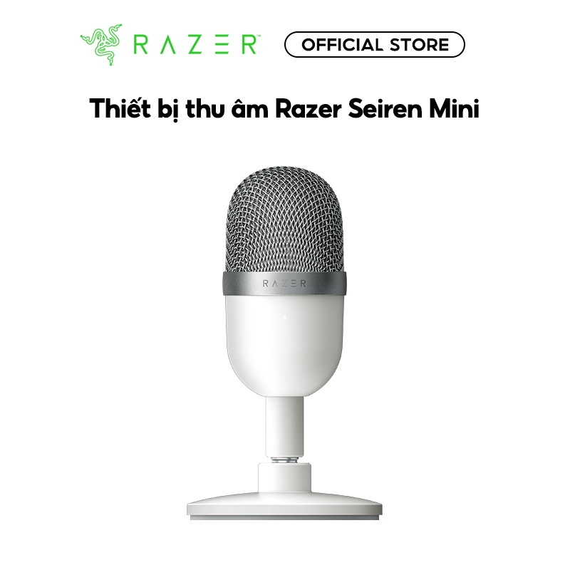 [Mã ELHACE giảm 4% đơn 300K] Micro thu âm Razer Seiren Mini RZ19-03450300-R3M1 -Hàng Chính Hãng - BH 24 Tháng