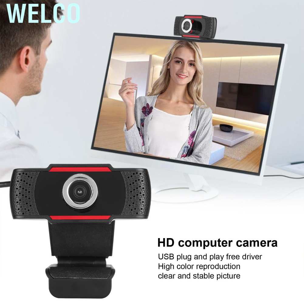 Webcam Máy Tính 480p Có Micro Cho Win7 / Win8 / Win10 X21