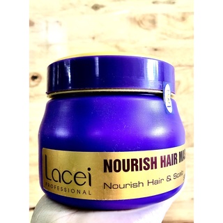 Hấp dầu Lacei Hair Damaged Treatment 500ml / Ủ Tóc Lacei Tím