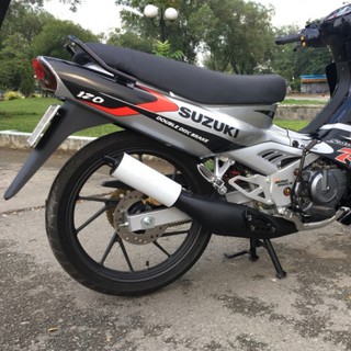 Tem Rời Suzuki Satria 2000 Xám Đen - Tem Chuẩn Bền