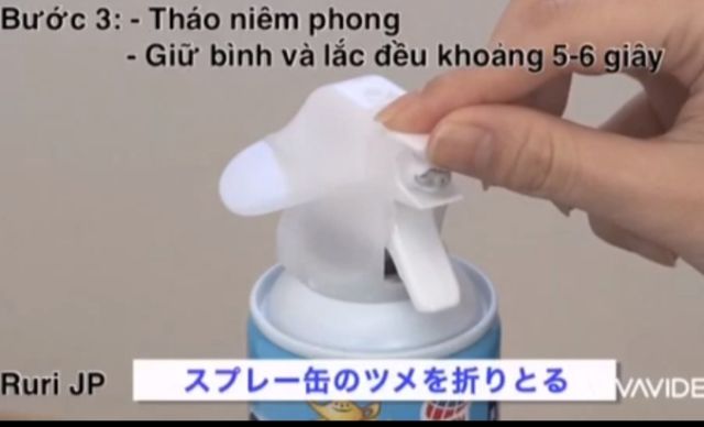 (Mẫu mới 2021) Chai xịt vệ sinh điều hòa, vệ sinh máy lạnh Nhật Bản