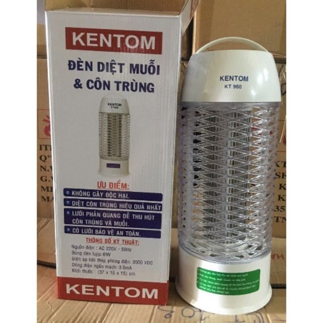 Đèn Diệt Muỗi Và Côn Trùng KENTOM KT-960