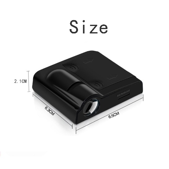 Honda Set 2 Đèn Chiếu Logo Không Dây Gắn Cửa Xe Ô Tô accord city civic cr-v hr-v jazz odyssey