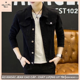 Áo khoác jean kaki nam 3 màu cao cấp TCA05 - Mua Nhanh