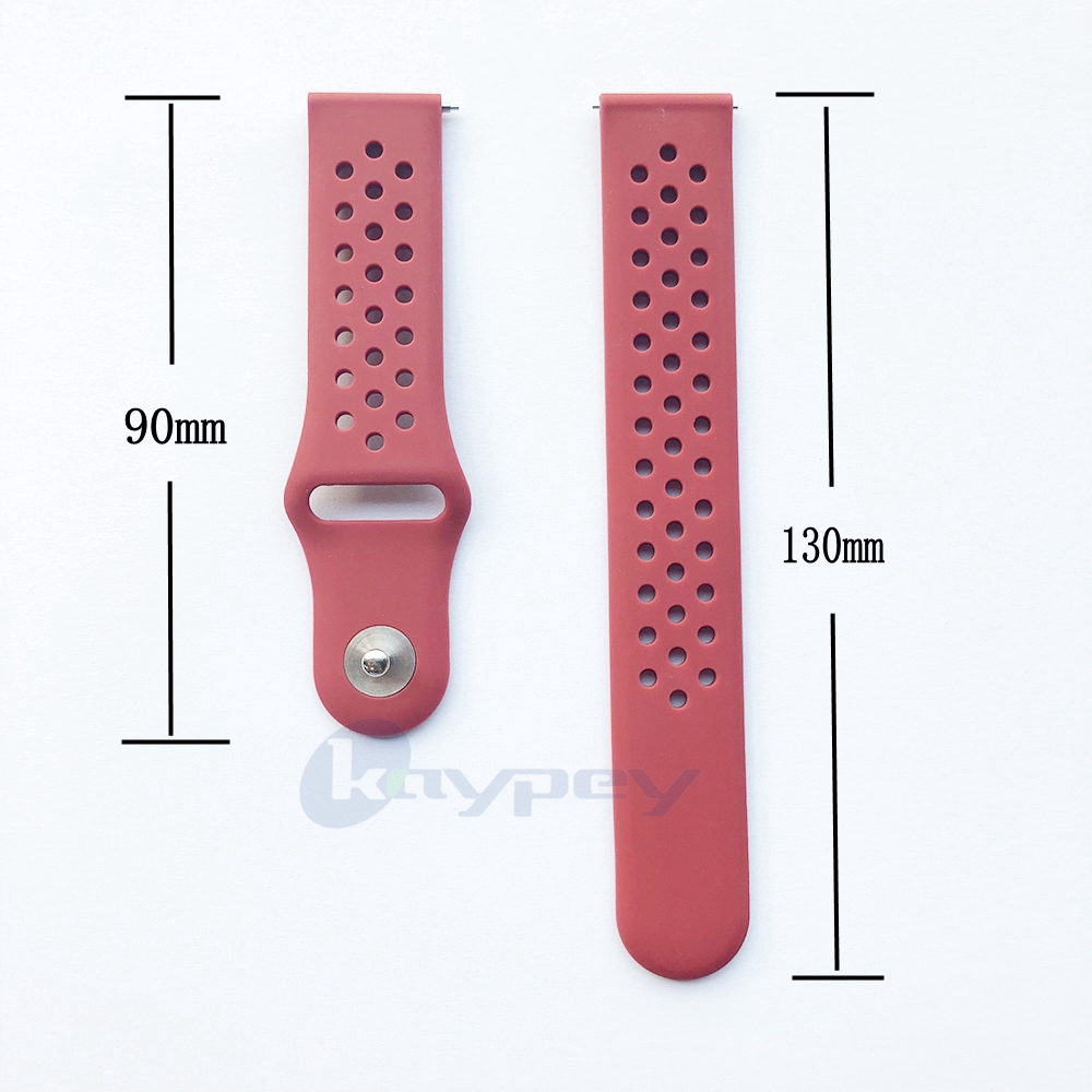 Dây đeo silicon thay thế cho đồng hồ thông minh for Xiaomi Amazfit Bip Youth 1S U 20mm