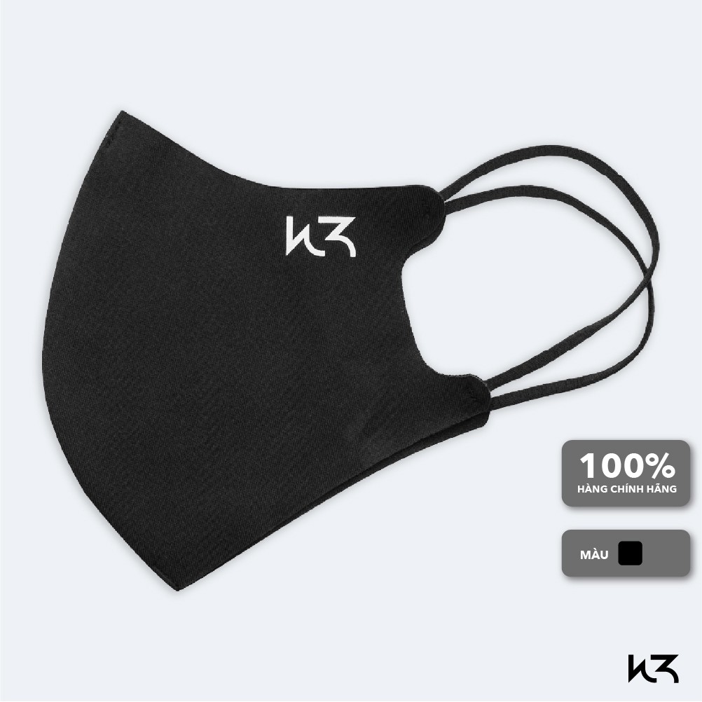 Khẩu trang Whistl3 Logo Mask chất liệu Neoprene, với dạng dệt màng có khả năng chống bụi mịn, hỗ trợ thở | BigBuy360 - bigbuy360.vn