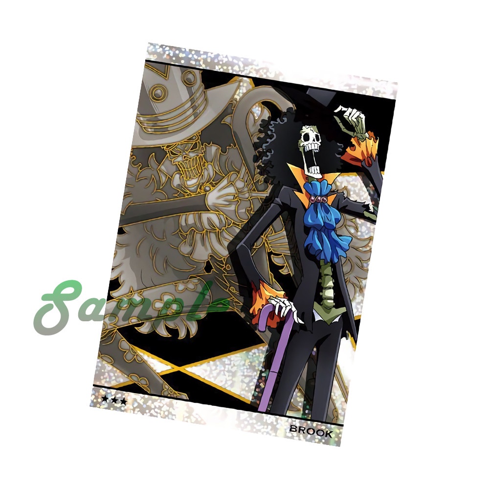 Ảnh card bo góc in hình ONE PIECE ĐẢO HẢI TẶC M3 thẻ bo viền 5*8cm anime chibi sưu tầm #