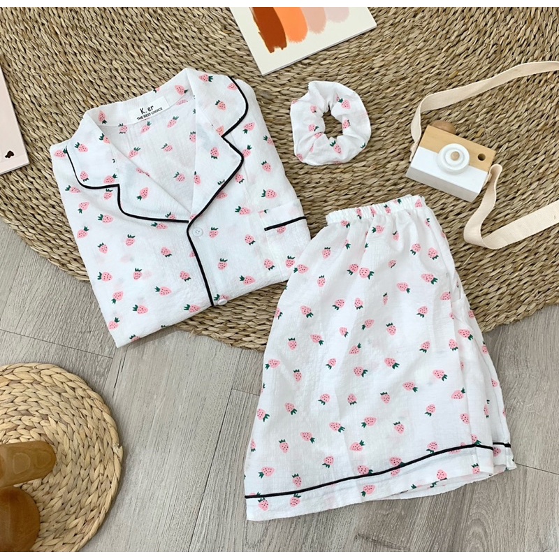 Bộ đồ pijama chất xôp nhiều màu siêu xinh