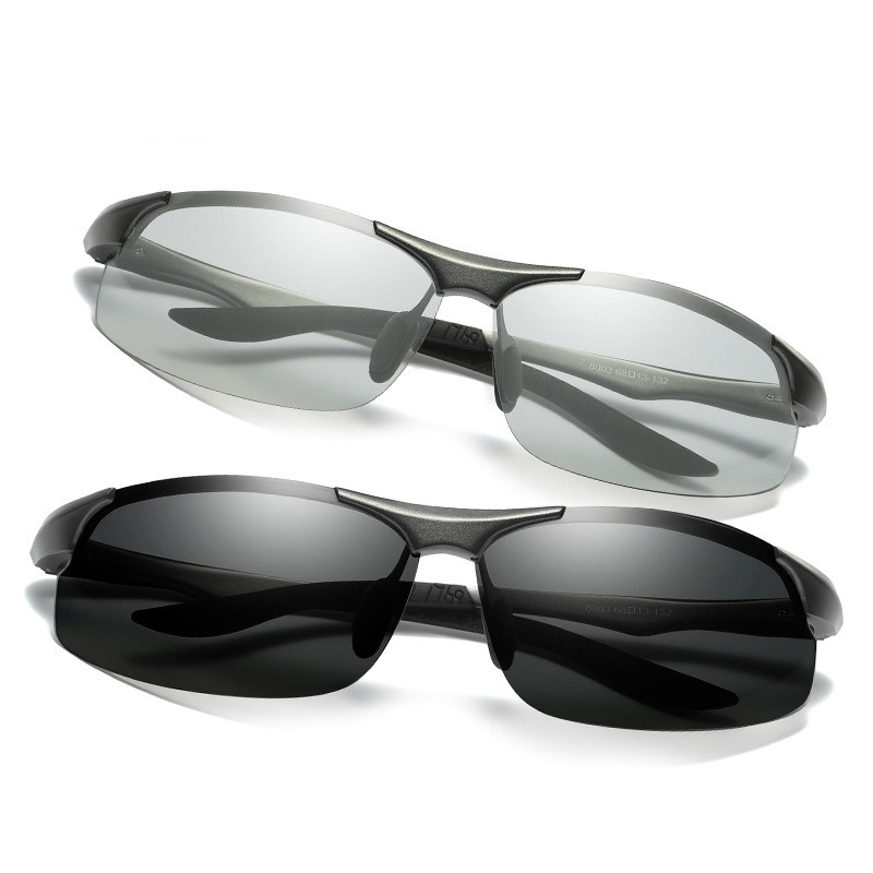 Mắt kính đổi màu thể thao A8003 - Gọng lò xo