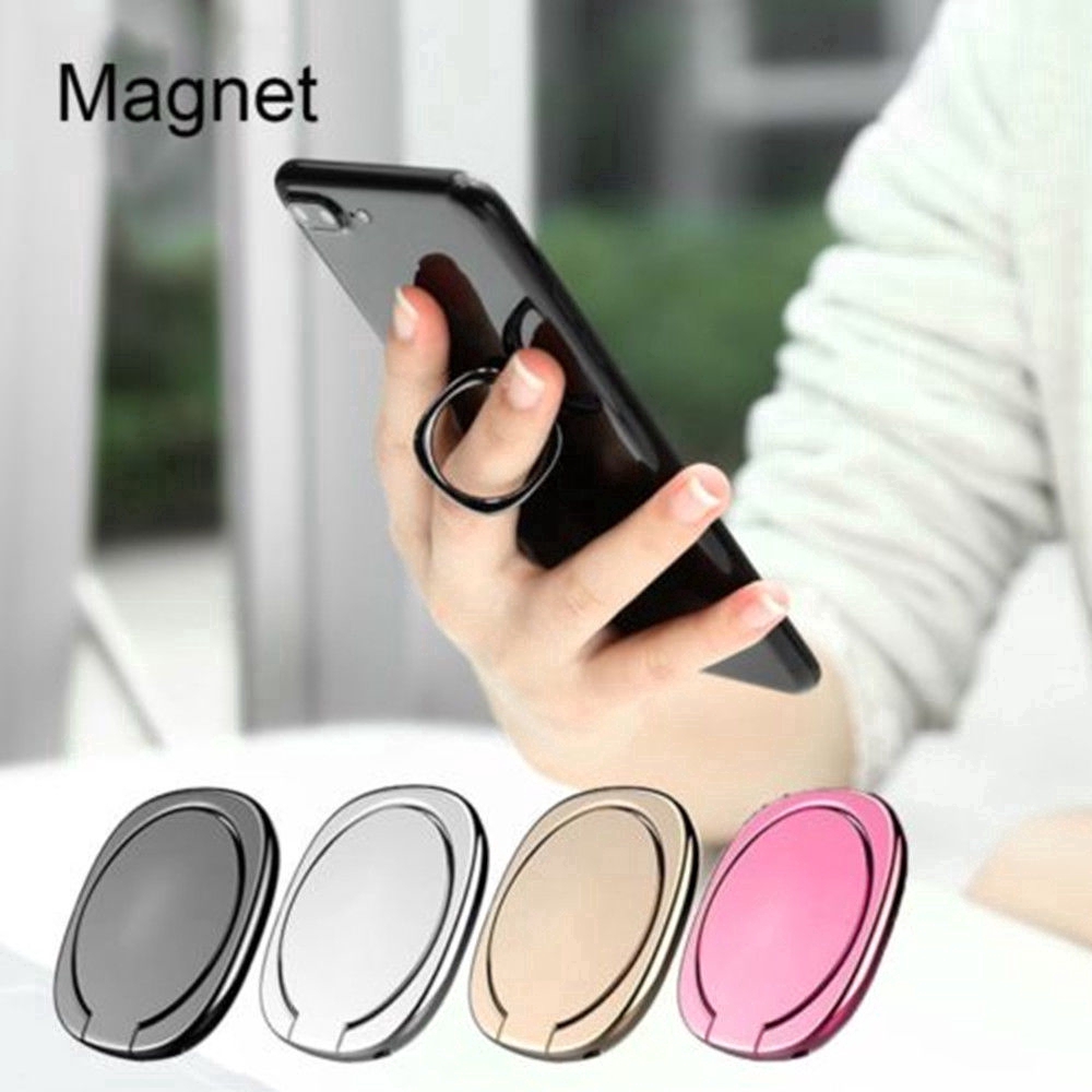 Giá Đỡ Điện Thoại Dạng Nhẫn Đeo Tay Từ Tính Bằng Kim Loại Thông Dụng Cho Xe Hơi | BigBuy360 - bigbuy360.vn