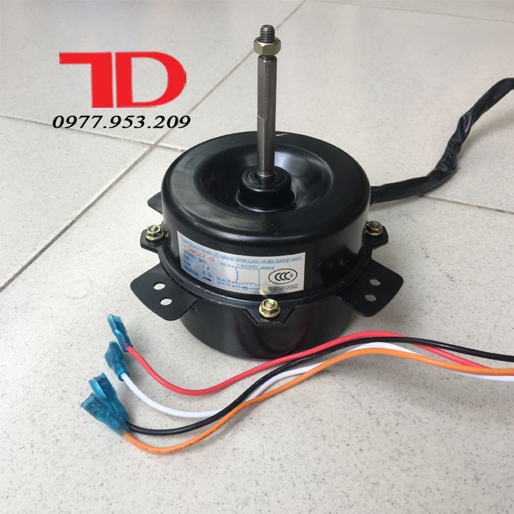 Mô tơ quạt dàn nóng 1HP đến 1.5HP 27W 4 dây ngược chiều