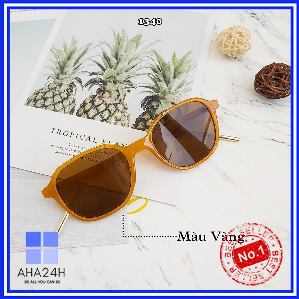 Mắt kính oval hàn quốc nhựa dẻo cao cấp💖FREESHIP💖gọng kính mát nữ unisex thời trang AH1340 | BigBuy360 - bigbuy360.vn