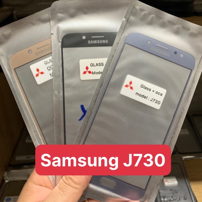 Kính ép liền keo điện thoại samsung J730 / J7 pro