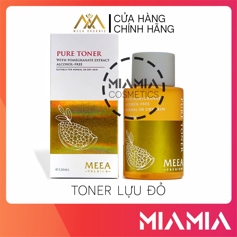 Toner Lựu Đỏ - Nước Hoa Hồng Pure Toner chính hãng MeeA Organic