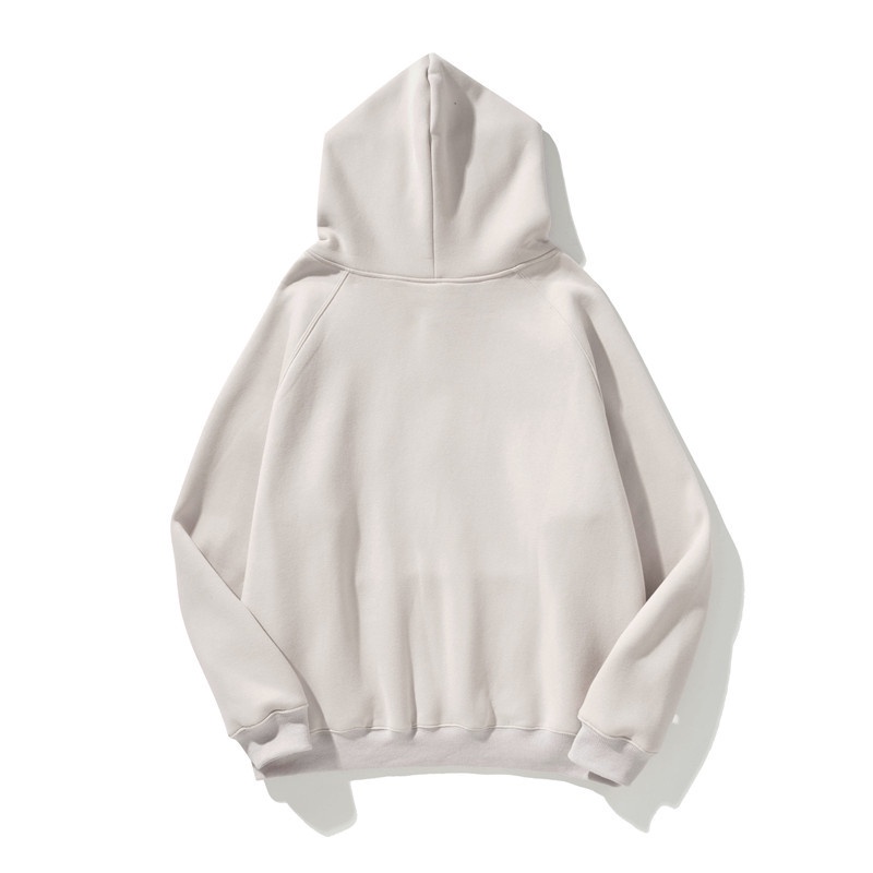 Áo Khoác Hoodie Vải Cotton In Họa Tiết Flocked Thời Trang Unisex 1977