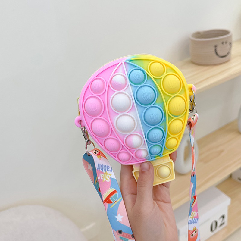 Túi Đeo Chéo Hình Công Chúa Hoạt Hình Dễ Thương Thời Trang Cho Bé Gái