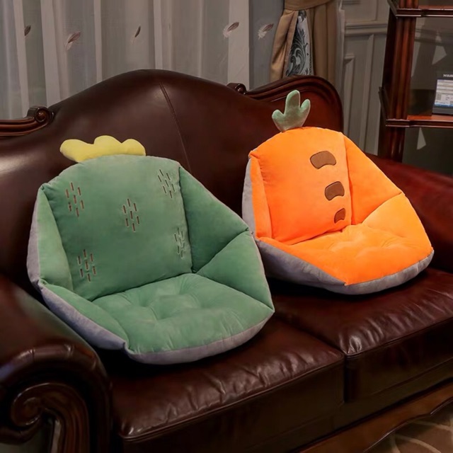 Đệm Nệm lót ghế, tựa lưng, ngồi bệt hình thú bông 4D | BigBuy360 - bigbuy360.vn