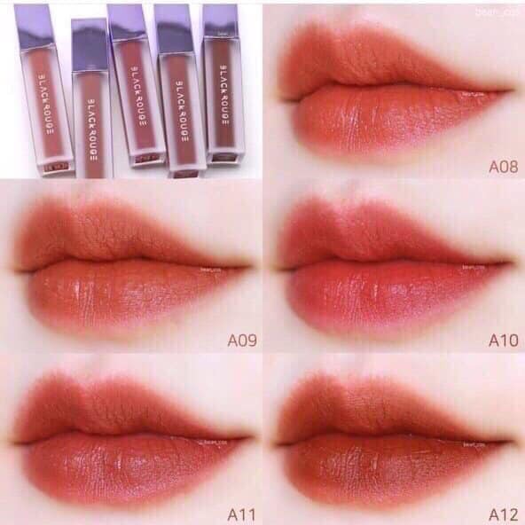 Son Kem Lì Black Rouge Air Fit Velvet Tint Version 7 - Velvet Crown ( sẵn full màu ) - Amora Skinlab | BigBuy360 - bigbuy360.vn
