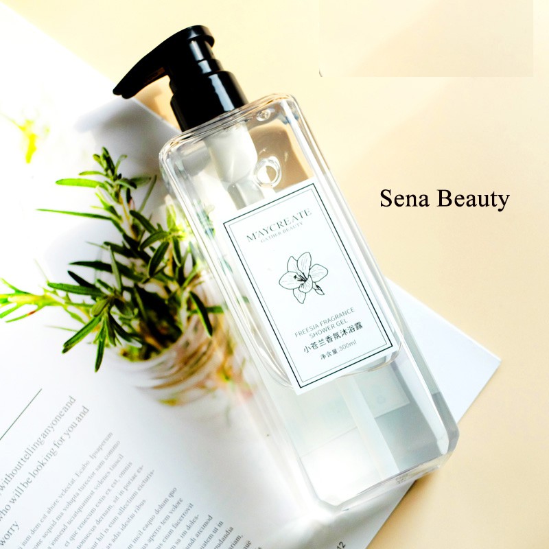 Một chai sữa tắm nước hoa Maycreate Freesia Fragrance Shower Gel 500ML Senabeauty | BigBuy360 - bigbuy360.vn