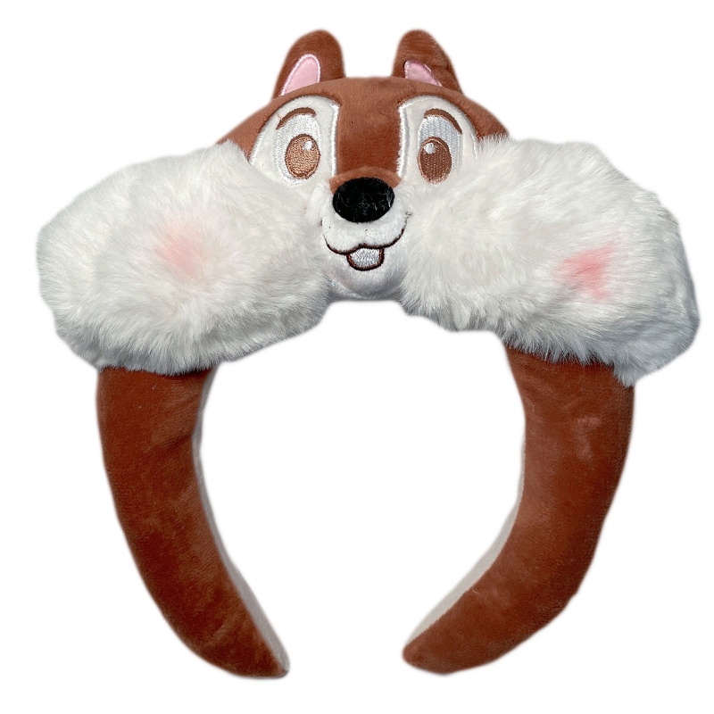 Băng Đô Cài Tóc Hình Thỏ / Gấu Hoạt Hình Bằng Lông Nhung Dễ Thương Xinh Xắn