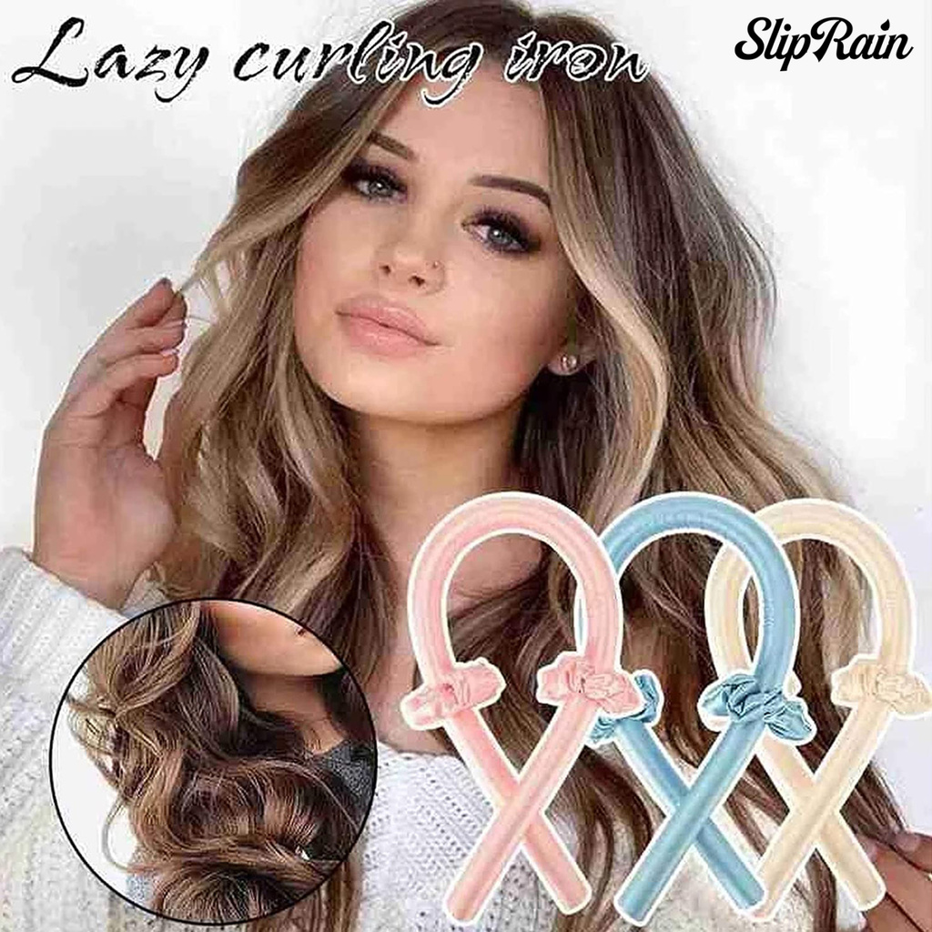 Sliprain ♥Hair Roller Smooth Surface DIY Sponge Heatless Reusable Hair Headband Curling Ribbon