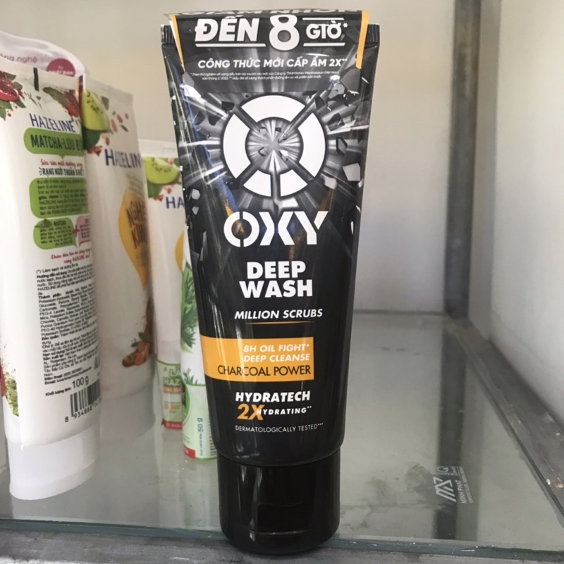 Kem Rửa Mặt Sạch Sâu OXY Deep Wash (Scrub) 100g