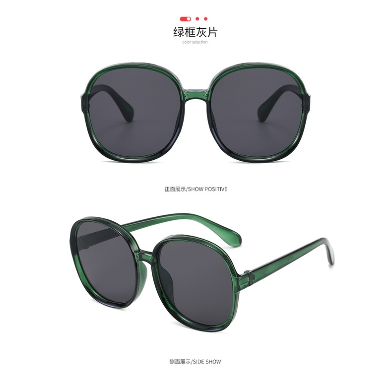 Kính Mát Thời Trang Chống Tia UV Gọng Lớn Mới