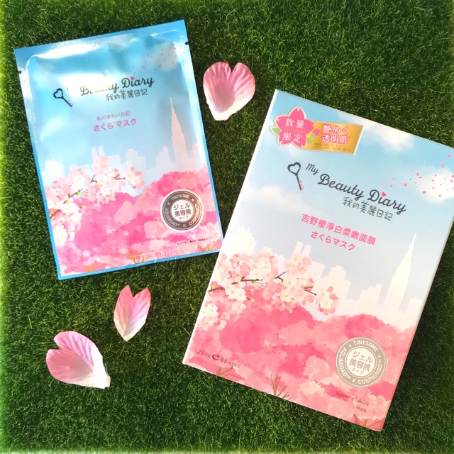 (Bản Đài) Mặt nạ My Beauty Diary - MBD Sakura Hoa Anh Đào