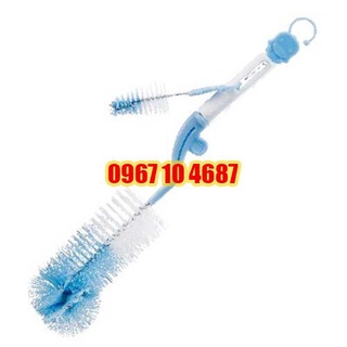 Bộ cọ rửa bình sữa kuku xoay 360 độ ku5357