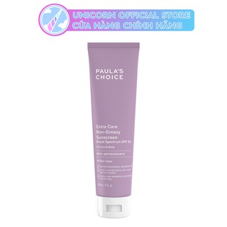 Kem Chống Nắng Body Siêu Chịu Nước SPF 50 Paula's Choice Extra Care Non-Greasy Sunscreen Broad Spectrum SPF 50 148ml
