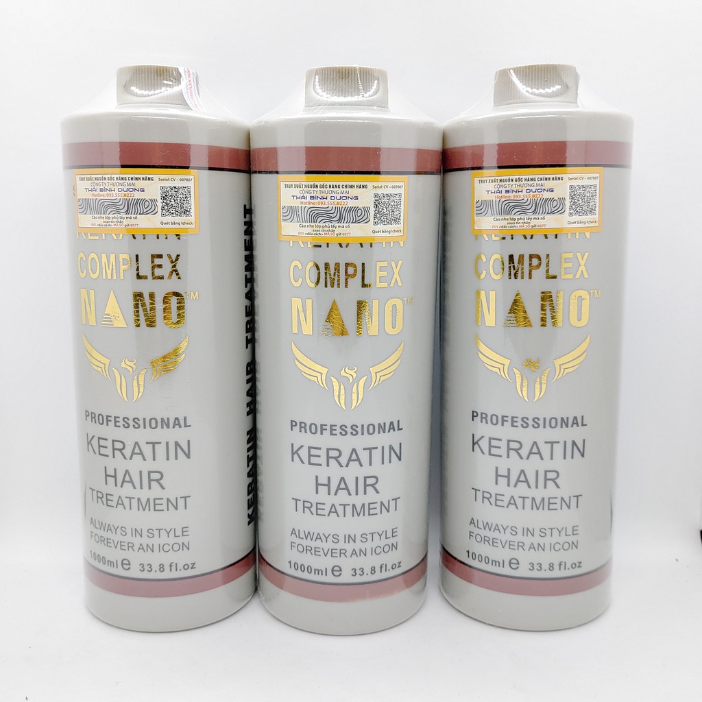 HẤP PHỤC HỒI KERATIN COMPLEX NANO chống rối chống khô sơ 1000ML