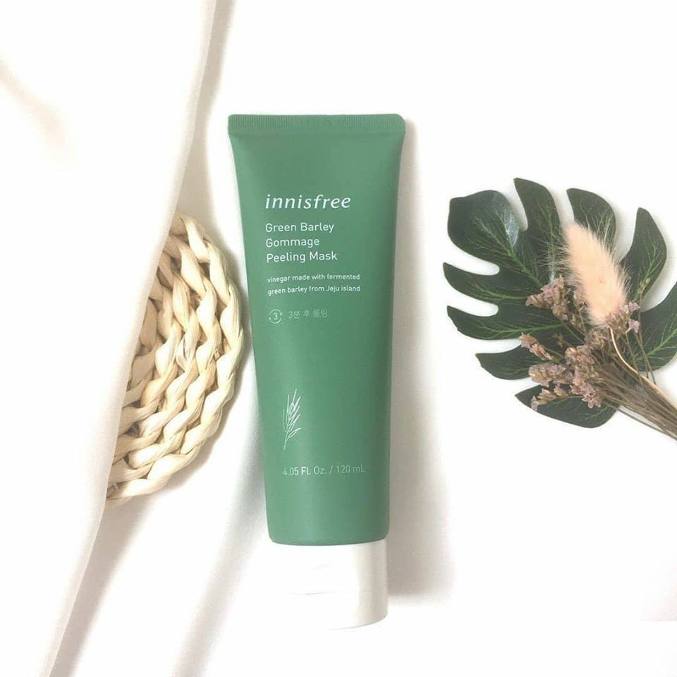 Tẩy Da Chết Innisfree Green Barley Gommage Peeling Mask 120ml